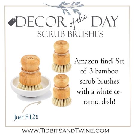 I’m obsessed with these!

Kitchen decor, Amazon find, Amazon fav, cute kitchen, wood scrubber, kitchen sink, affordable decor 

#LTKFind #LTKhome #LTKunder50