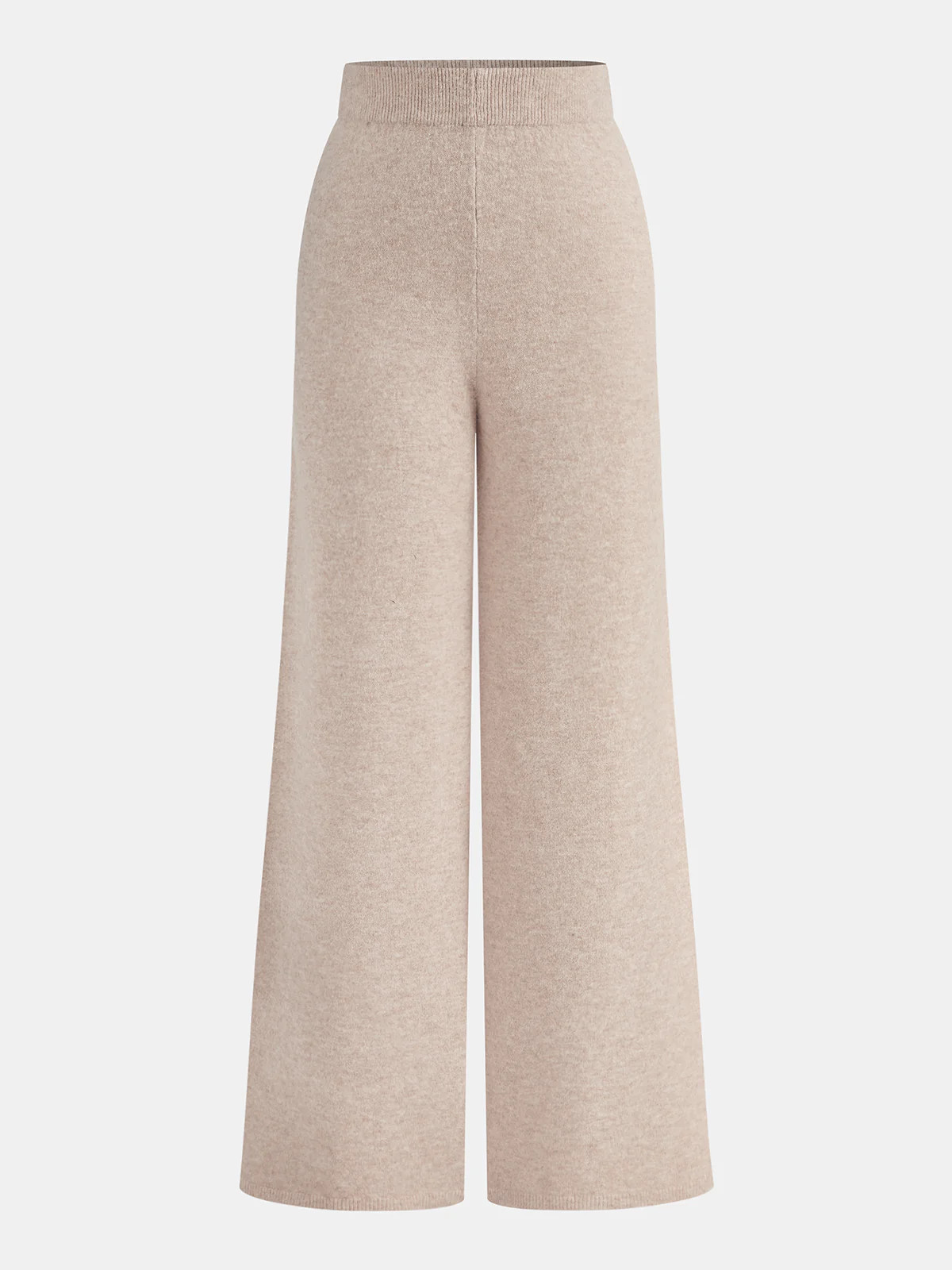 Knit Wide-Leg Pants | Commense