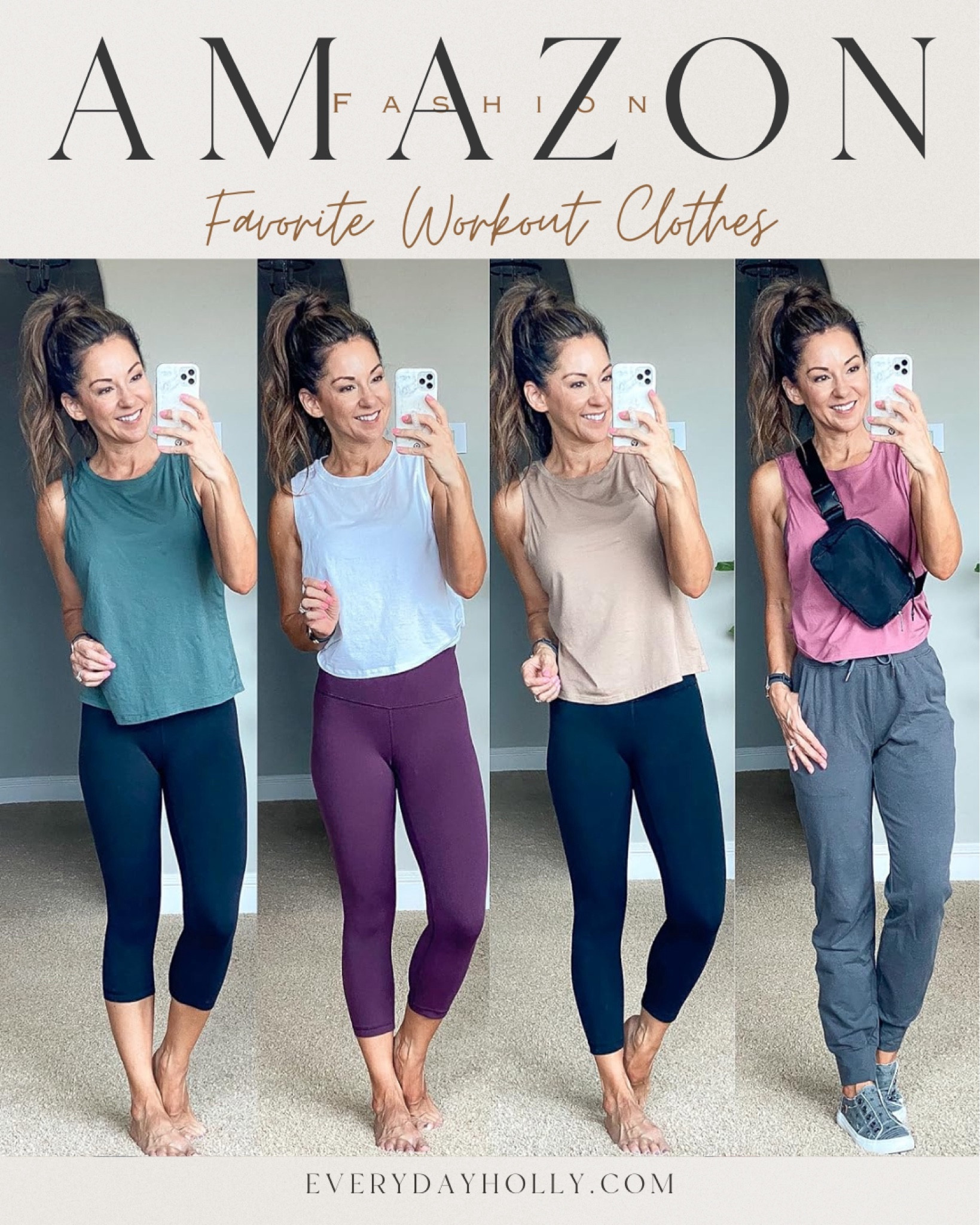 New arrivals from CRZ yoga, the best workout clothes on Amazon! Just as good as Lululemon, Zella, and Athleta at a much better price! Runs tts, I am 5'1", 108 lbs and wear an xs in everything. these are 17', 19" and 23 " leggings in xs and workout tanks xs, joggers xs


#LTKfindsunder50 #LTKover40 #LTKfitness