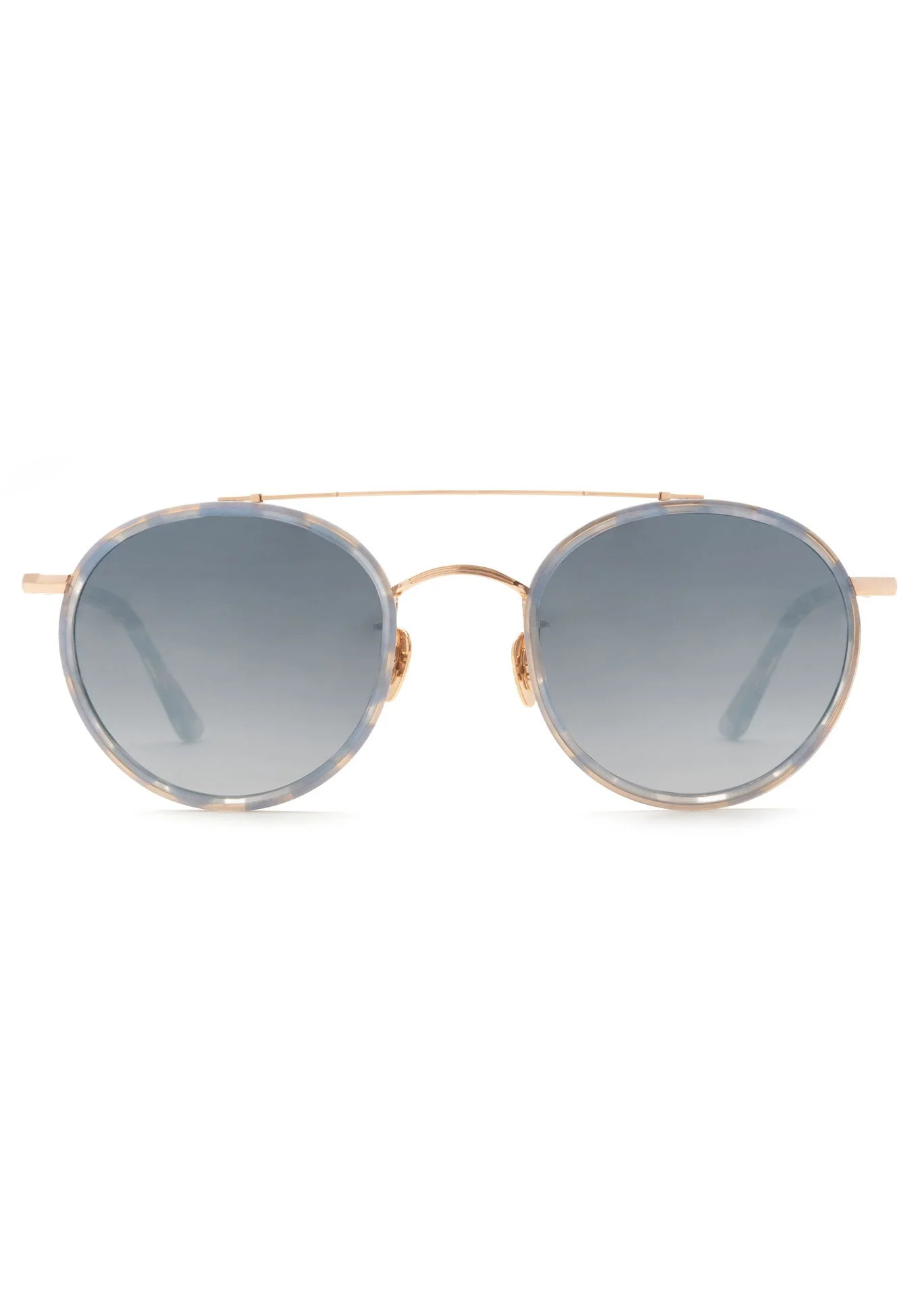 PORTER | 18K Titanium + Opaline Mirrored | KREWE Eyewear