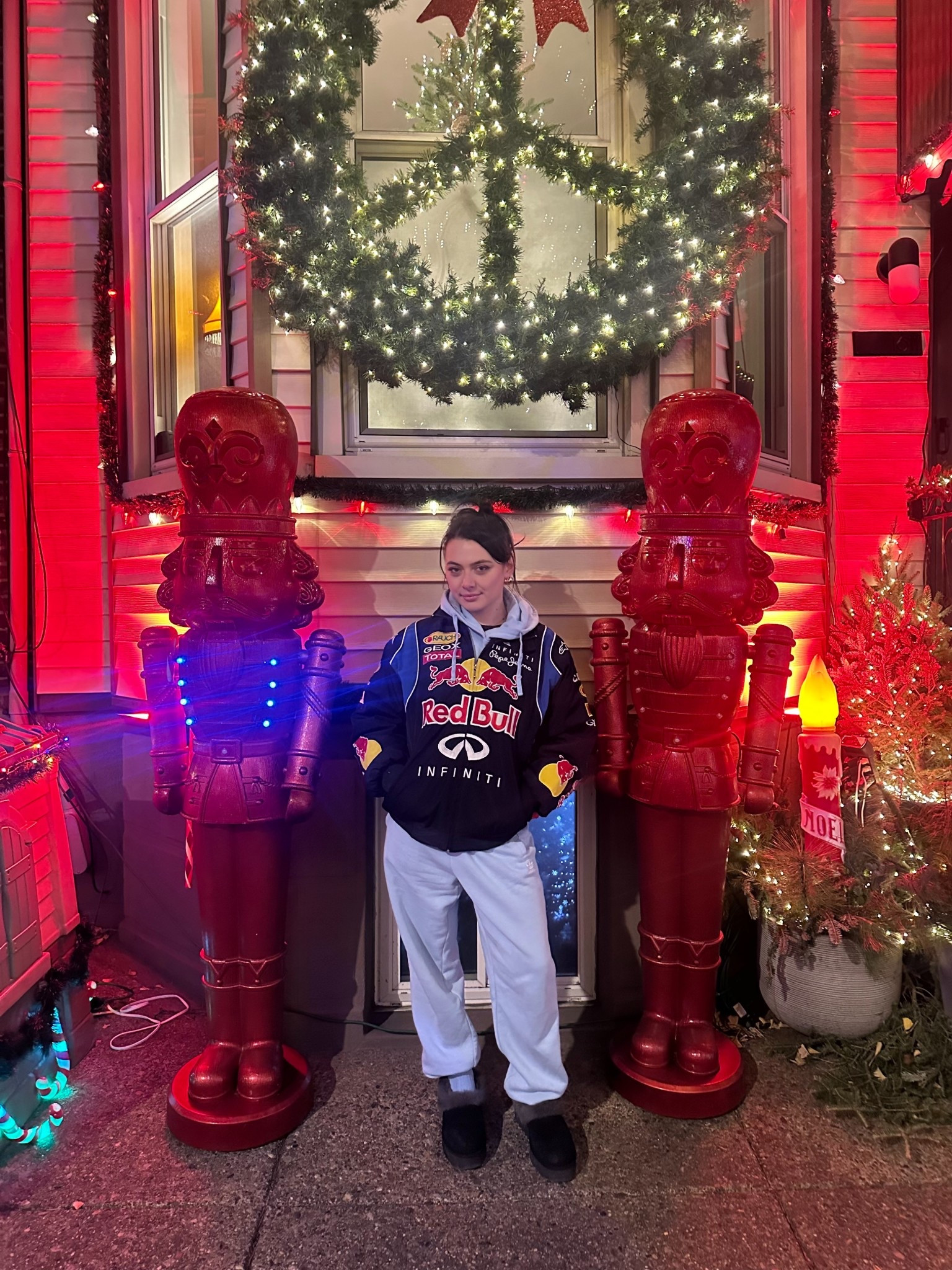 dressed cozy to see the xmas lights 

#LTKPetite #LTKSeasonal