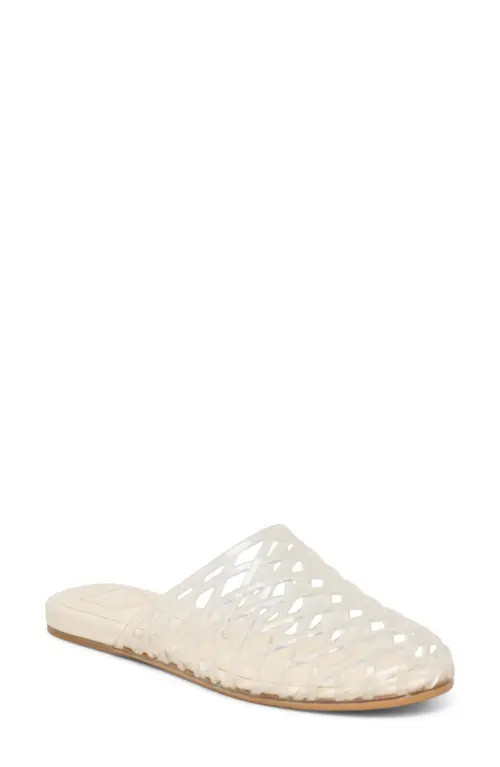 Dolce Vita Ginna Jelly Flat in Crystal Jelly at Nordstrom, Size 9.5 | Nordstrom