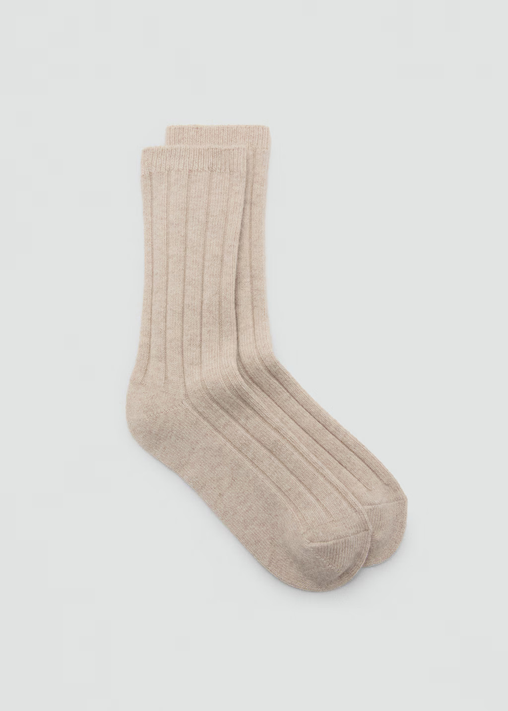 Ribbed wool blend socks - Women | MANGO USA | Mango (US/MX/AU)