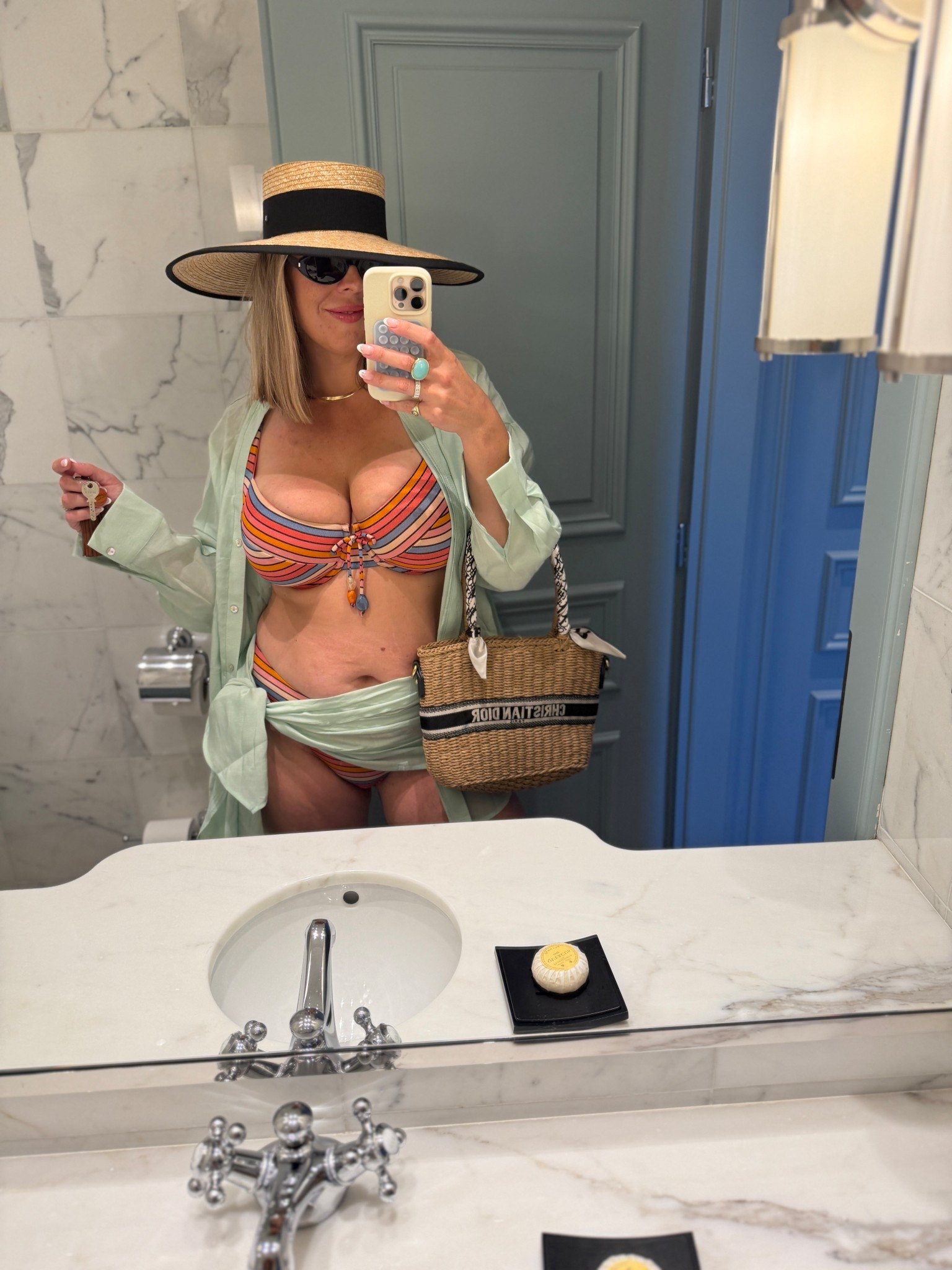 Vetchy swim suit
Sizing:
Top: LDD+
Bottom: XL

#LTKTravel #LTKMidsize #LTKSwim