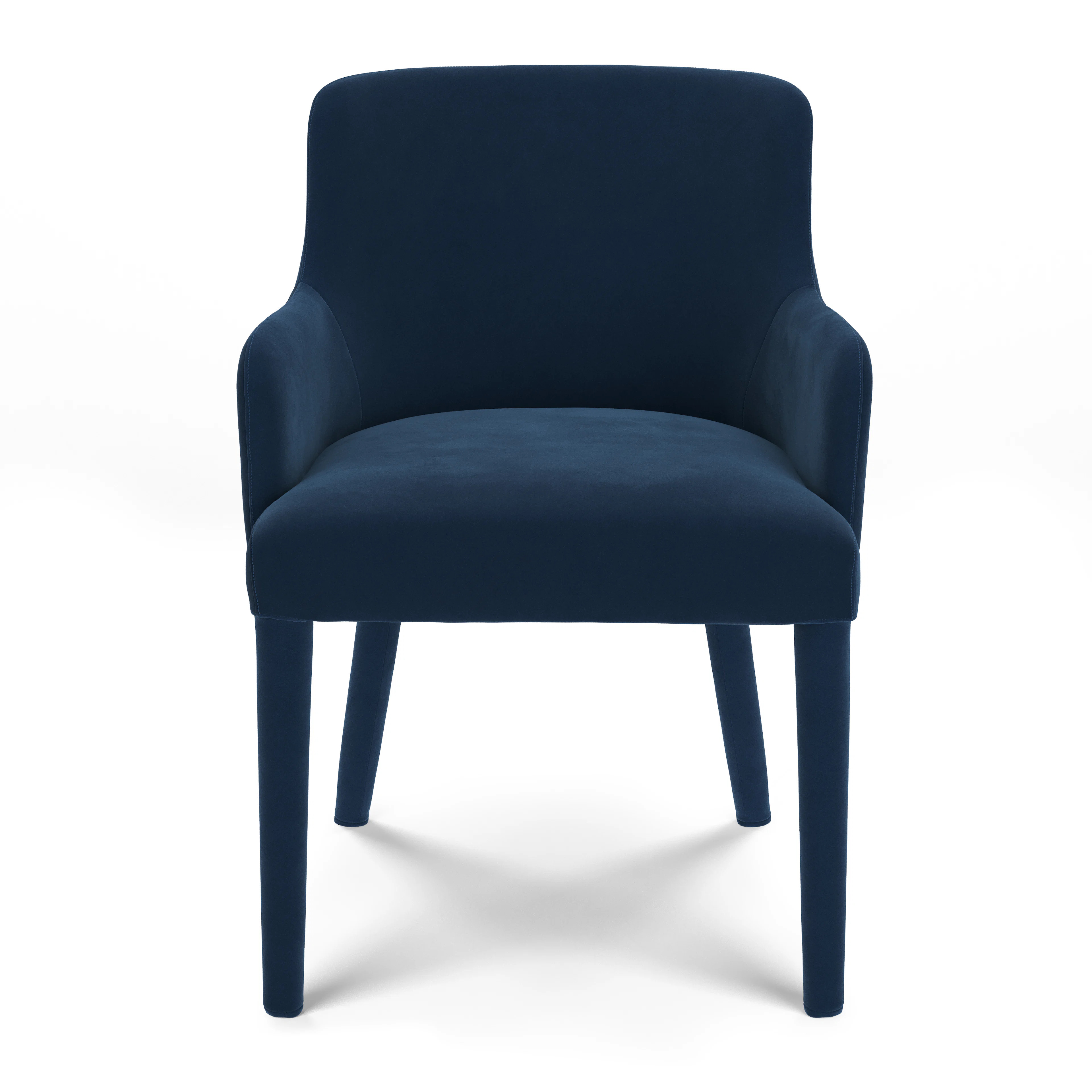 Harris Velvet Dining Armchair - Hale Navy | Article