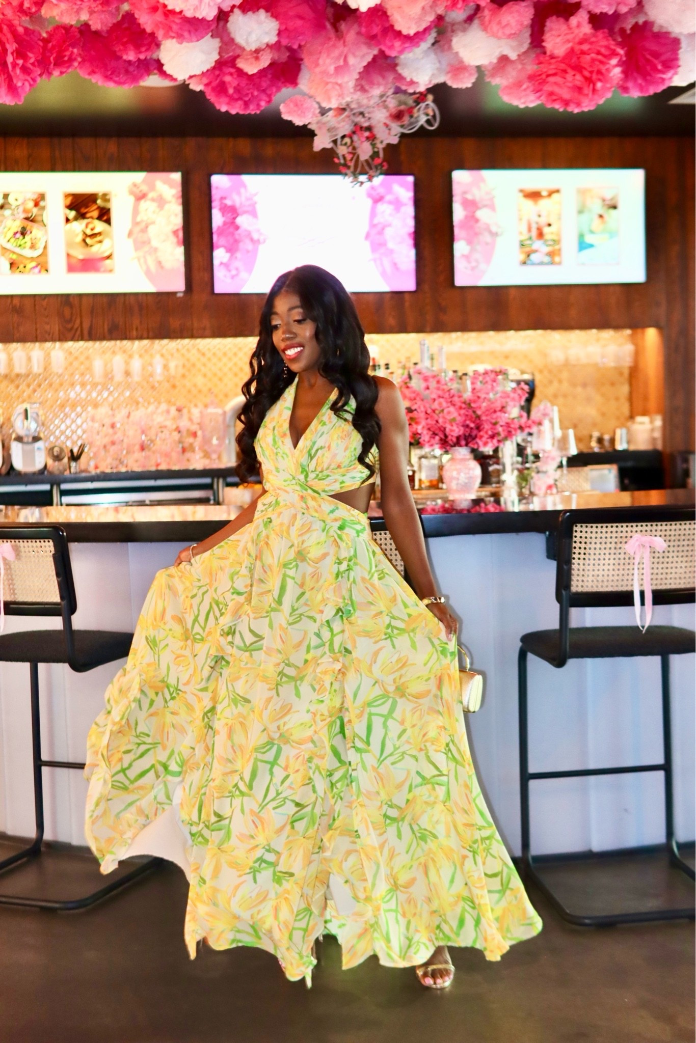 Fun Spring and Summer Dresses. 
This dress is out of stock in yellow and is available in pink. True to size. Wearing a small. 

Spring Outfits, Summer Outfits, Summer Dresses, Dress, Date Night Outfit, Ootd, Vacation Outfits,

#LTKootd #LTKOver40 #LTKSaleAlert