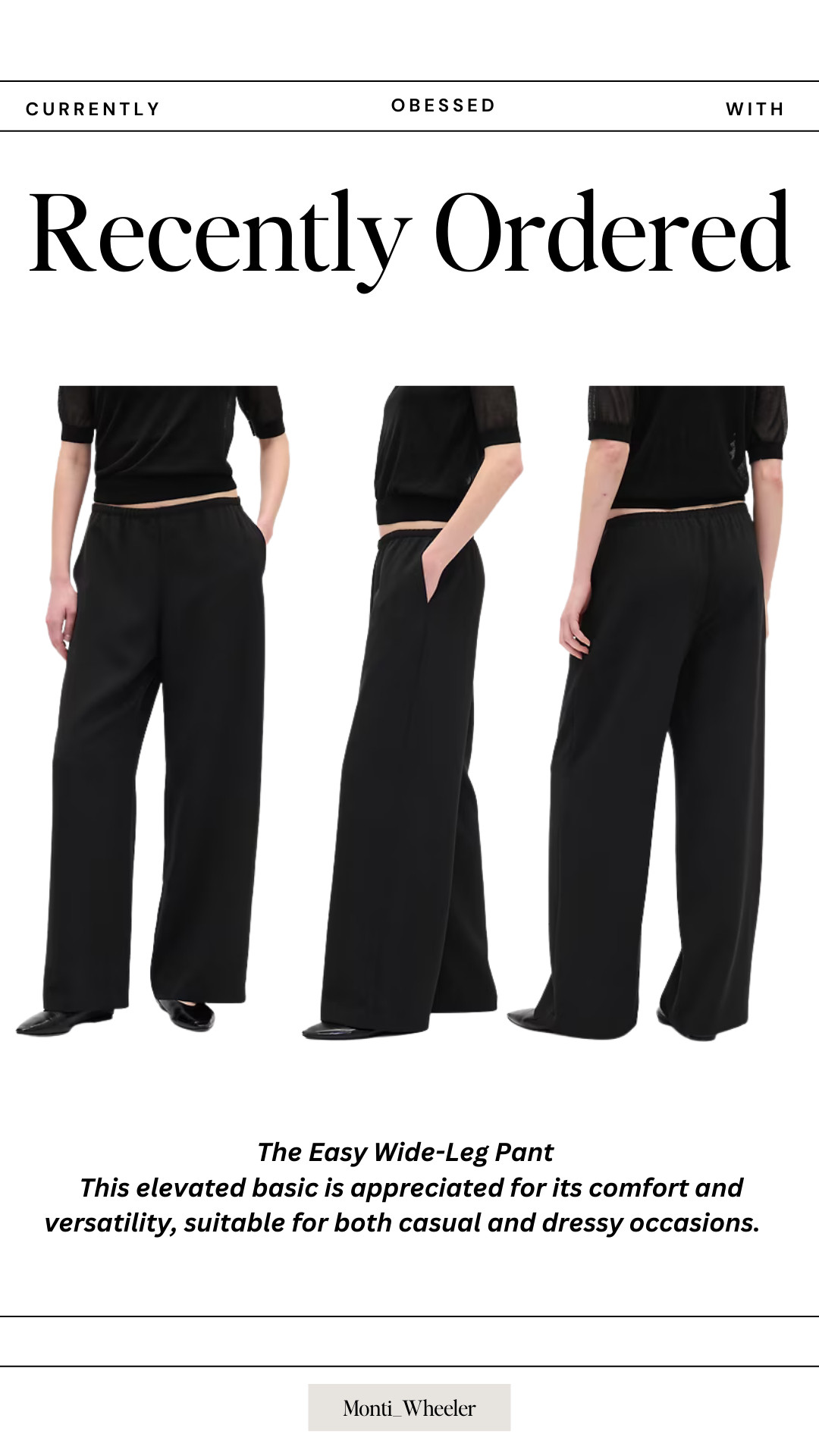  These wideleg pants from Gap will be your new everyday favorite! 
They come in black, brown, and navy, as well as tall sizes for the girls over 5’8

 

 

#LTKootd #LTKgrwm #LTKdayinmylife