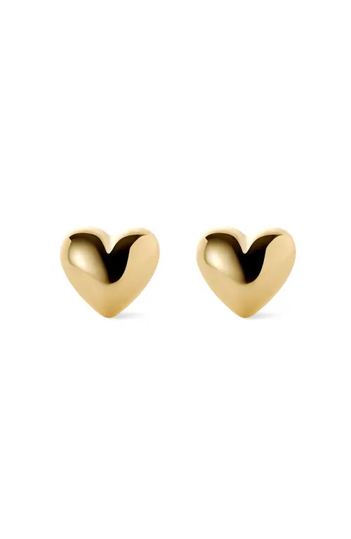 Ana Luisa Heart Earrings - Lev Studs in Gold at Nordstrom | Nordstrom