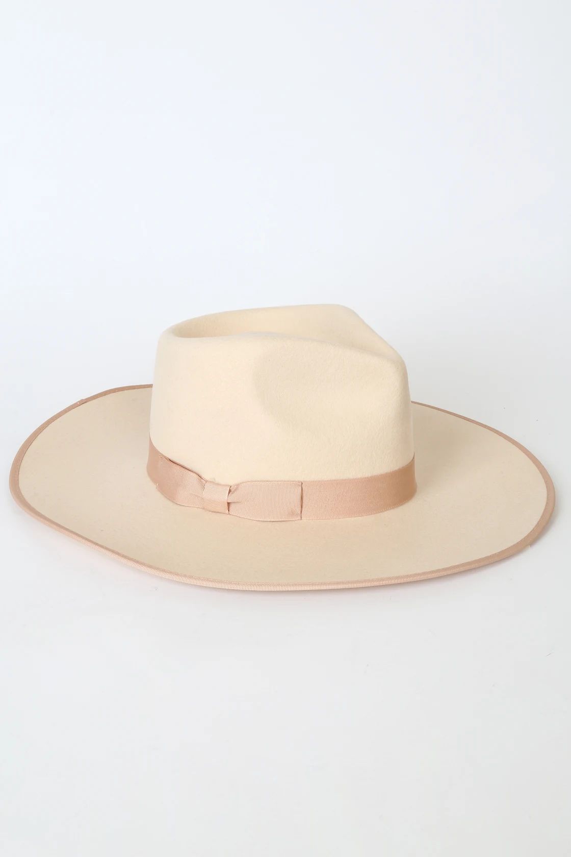 Rancher Cream Wool Fedora Hat | Lulus (US)