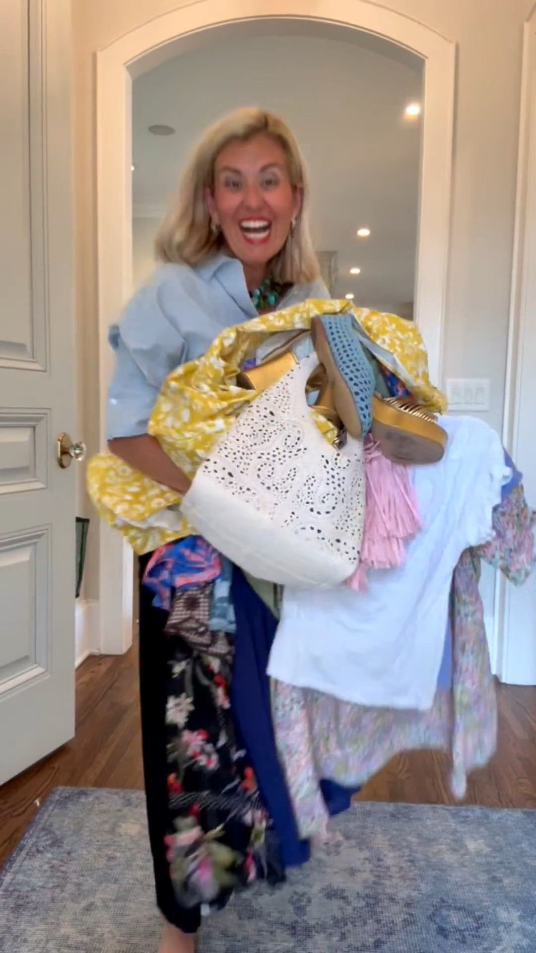 Wake up ladies!! We have an ANTHRO CODE!! 

*Use my code CATHERINE20 for 20% off Orders of $100+ at Anthropologie 
*Dates: Thursday 6/25 – Sunday 6/28 
@anthropologie
#anthropartner

SIZING: 
Mabel Top - xs
Colettes - 26P
Blue Flats - 7 (size 1 down)
Yellow Mini Dress - small
Jelly’s - 8 tts
Somerset Mini Dress - xs
Booties - 8 tts
Somerset Maxi Dress - xs
Gold Heels - 8 tts
Bettina Mini Dress- xs
Sneakers - 8 tts 
Quinn Tee - xs 
Culotte Pants - xs
Sandals - 8 tts

#LTKOver40 #LTKstorytime #LTKdayinmylife