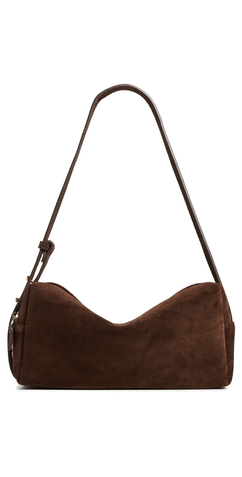 Elleme Trousse Suede Shoulder Bag Brownie One Size | Shopbop