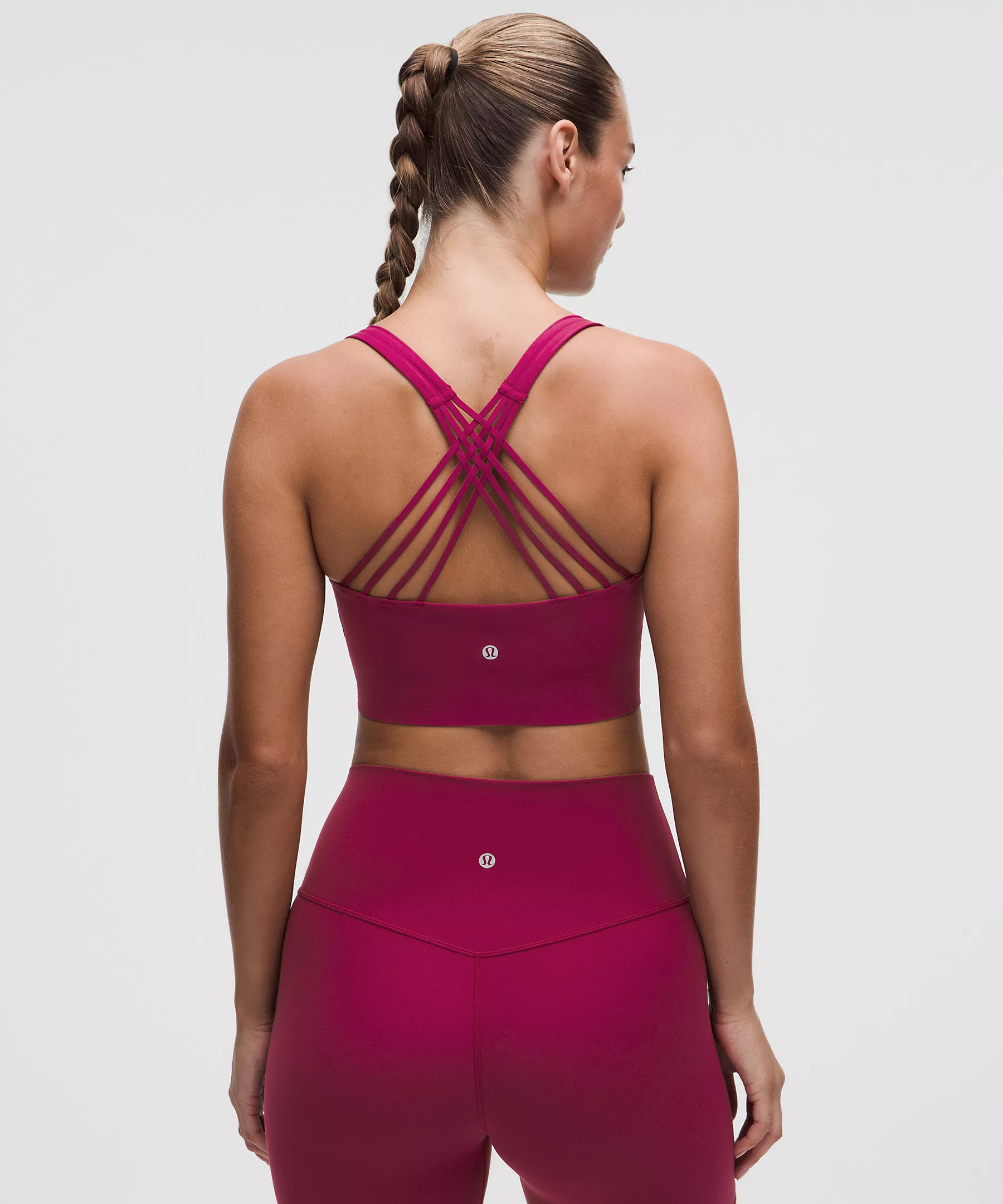FlexyFlex Strappy Longline Yoga Bra Light Support, D\u2013DDD Cups | Lululemon (US)