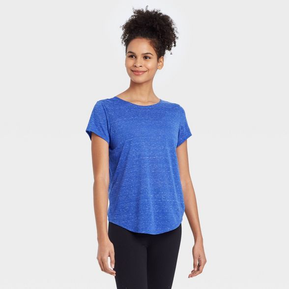 Women's Short Sleeve T-Shirt with Twist Back - JoyLab™ | Target