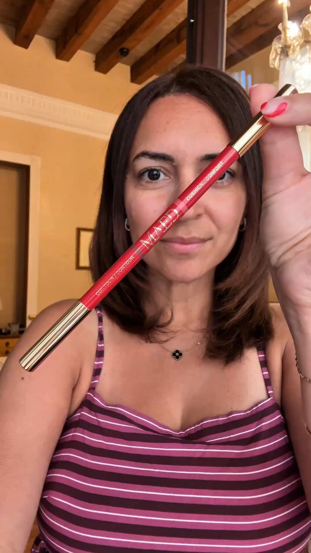 Easy GRWM when it’s too hot for makeup but you want a pop of color.

#LTKOver40 #LTKBeauty #LTKTravel