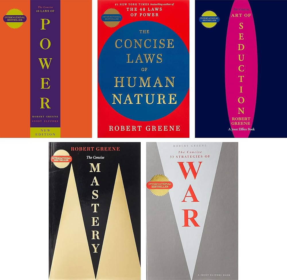 Robert Greene 5 Books Collection Set:The Concise 48 Laws Of Power,The Concise Laws of Human Natur... | Amazon (US)