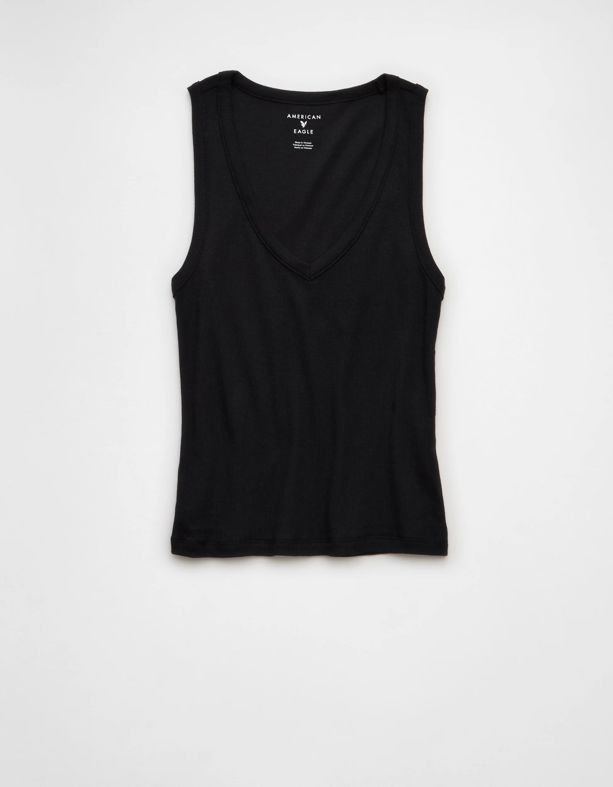 AE V-Neck Boyfriend Tank Top | American Eagle Outfitters (US & CA)