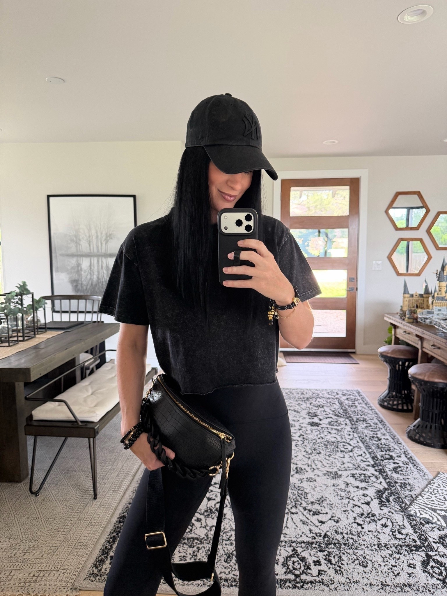 Today’s OOTD for a gazillion errands! I love these cropped tees because they come in a set of 3 and are so comfy! I wear the small.

My booty boost leggings are by far my fave leggings for workouts and errands! I wear a small. Use code DTKxSPANX for 15% off your order plus free shipping! 

My baublebar custom bracelet is 20% off and everything else is 25% off sitewide!

My @Gigi New York bag is 15% off with code dtkaustin15!

#LTKSaleAlert #LTKdayinmylife