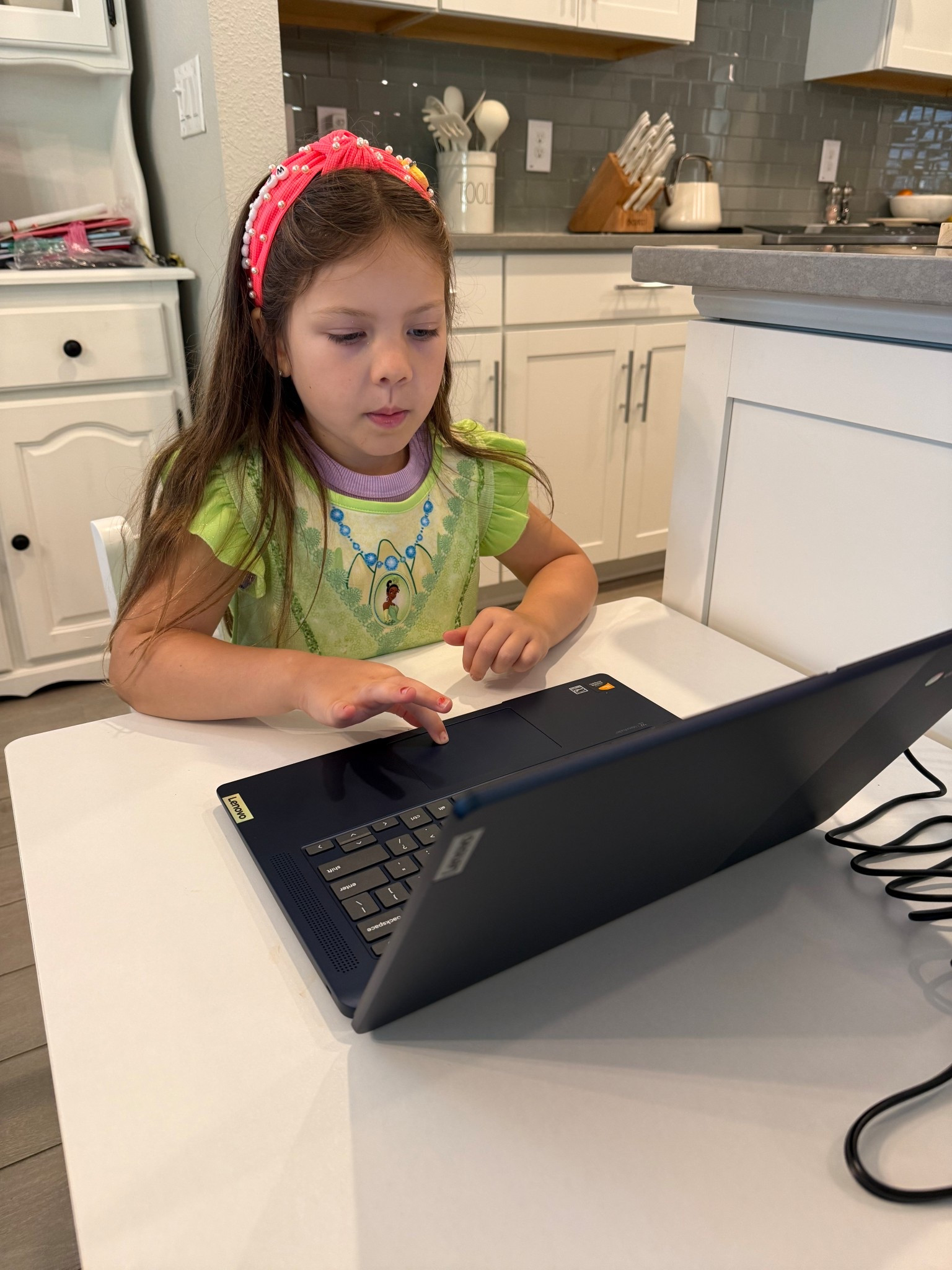 New computer 💻 for school that she can use all throughout elementary school and beyond hopefully. On sale for an amazing price! 🚨 

#LTKHome #LTKKids #LTKFamily