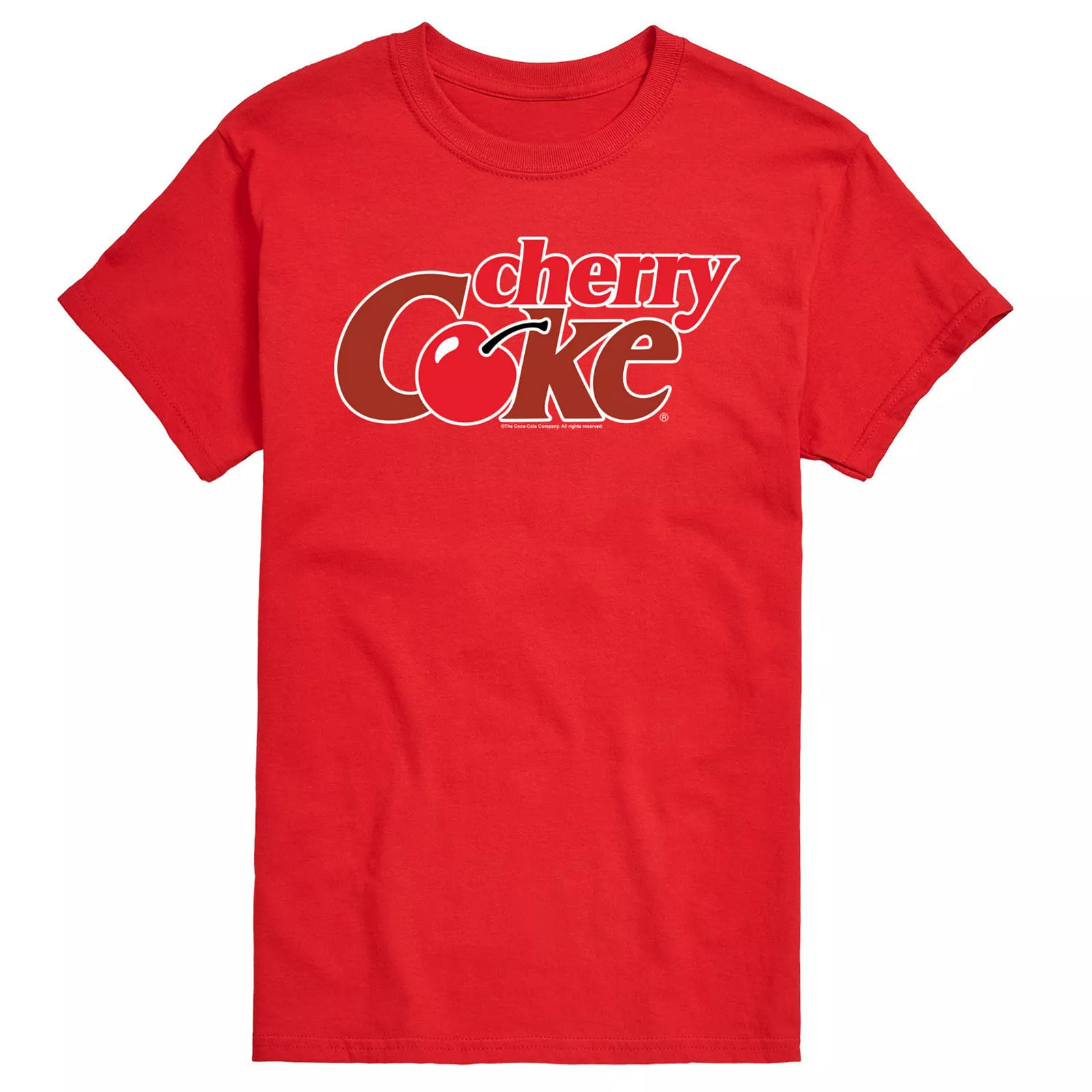 Big & Tall Coca-Cola Cherry Coke Logo Graphic Tee, Men's, Size: 3XB, Red | Kohl's