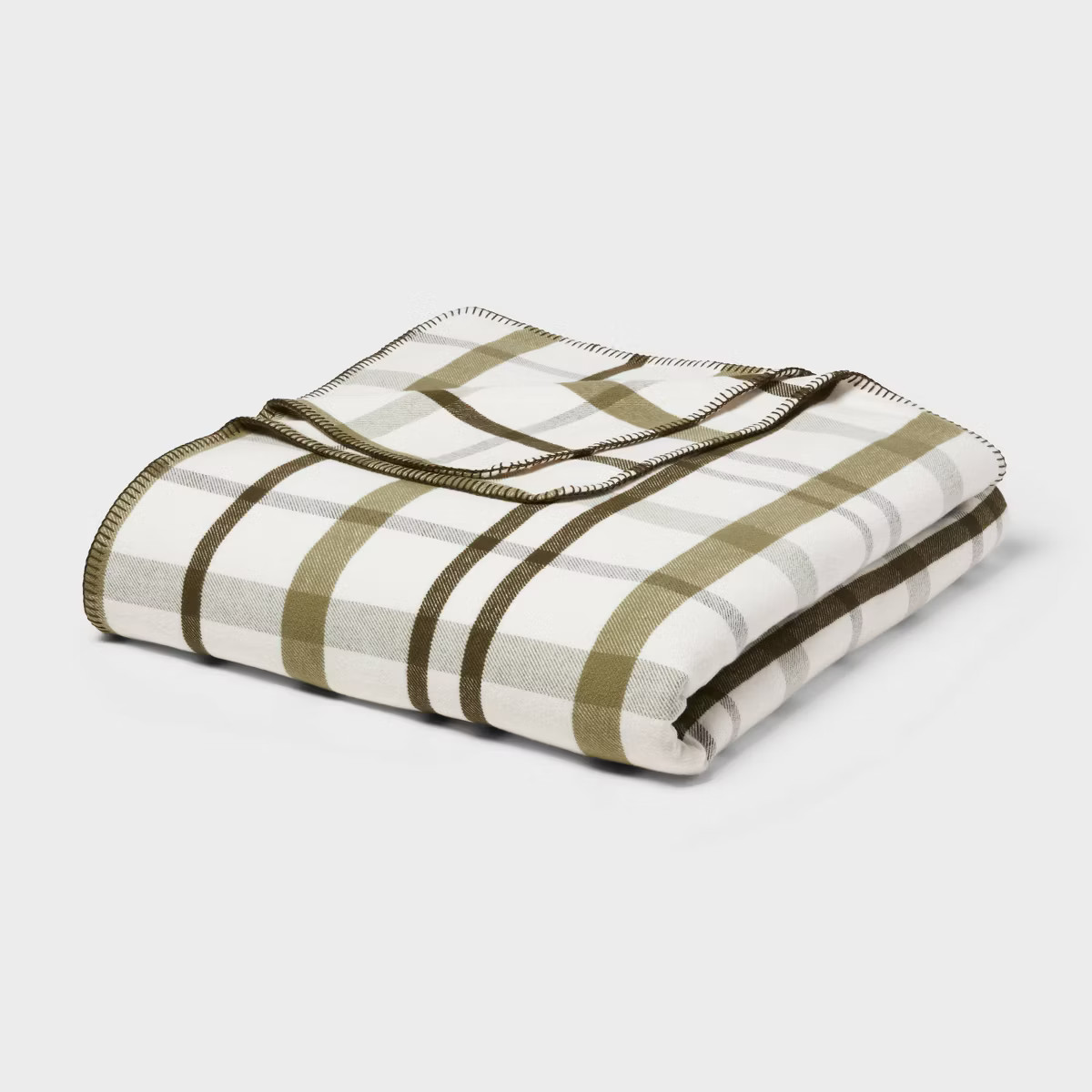 Brushed Cotton Blanket - Threshold™ | Target