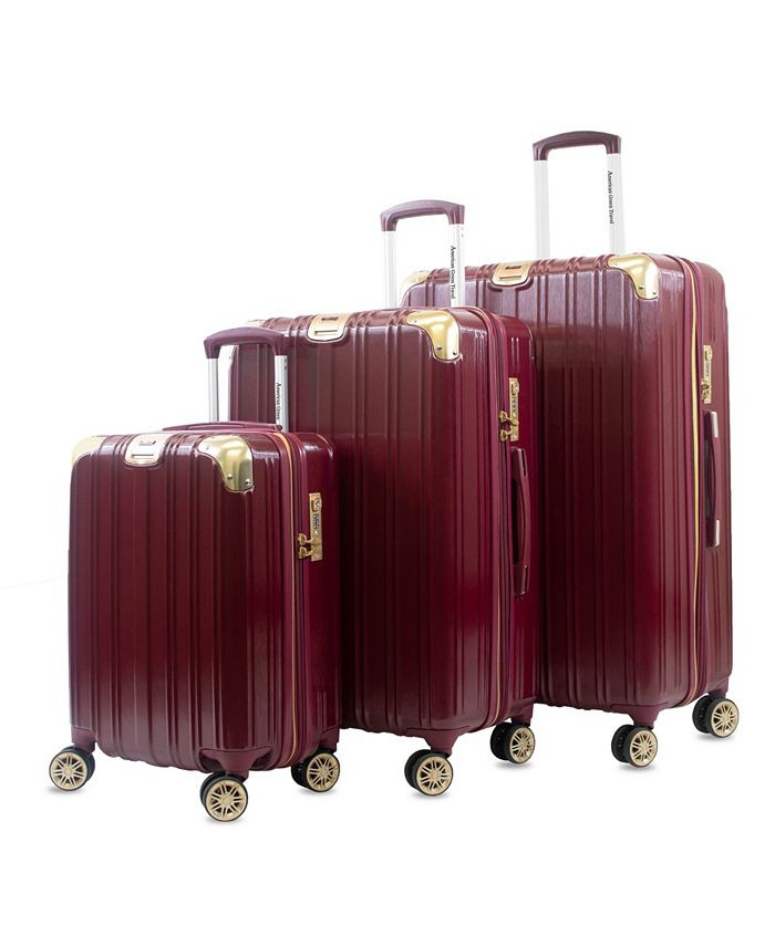 American Green Travel Melrose S Anti-Theft Hardside Spinner Luggage, Set of 3 & Reviews - Home - ... | Macys (US)
