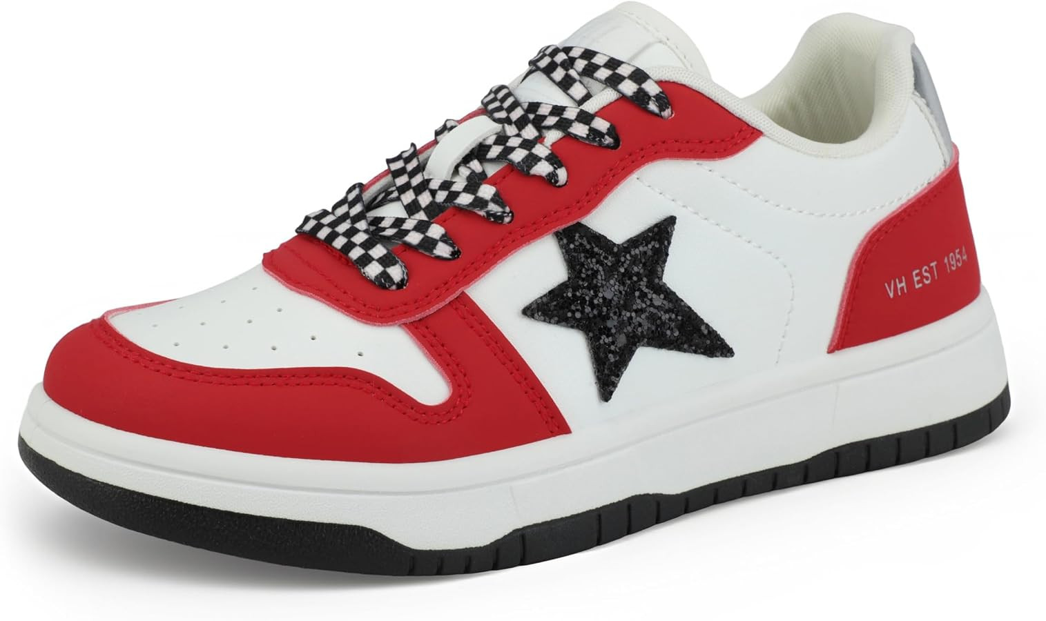 VINTAGE HAVANA Women\u2019s Fashion Court Sneakers | Casual Lace up Low Top Shoes | Cute Trendy C... | Amazon (US)