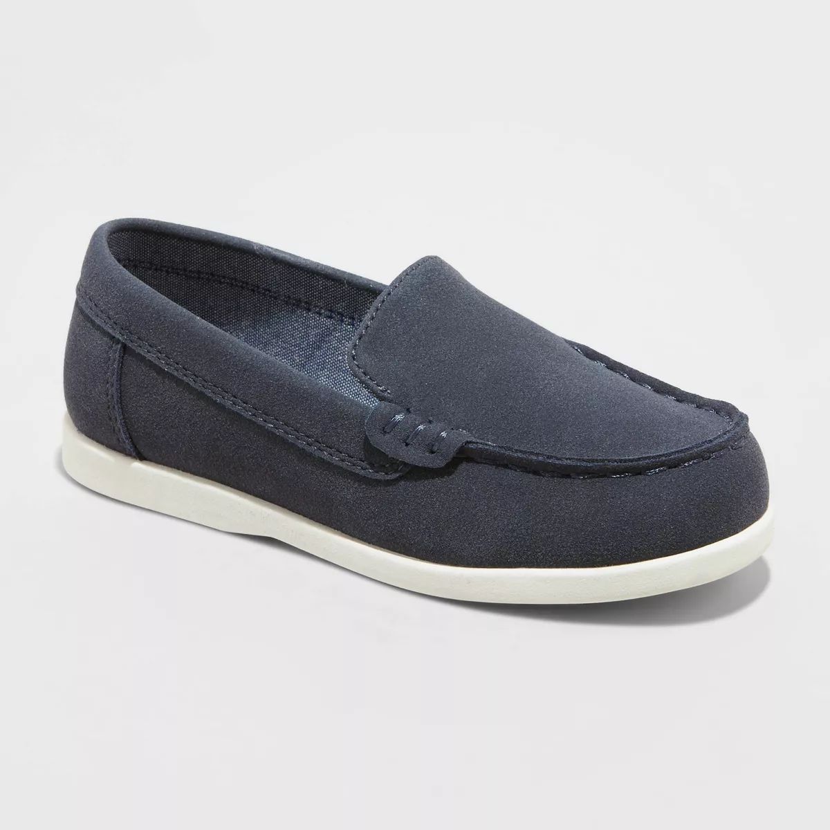 Toddler Boys' ZAYD Slip-On Loafers - Cat & Jack™ Navy Blue | Target