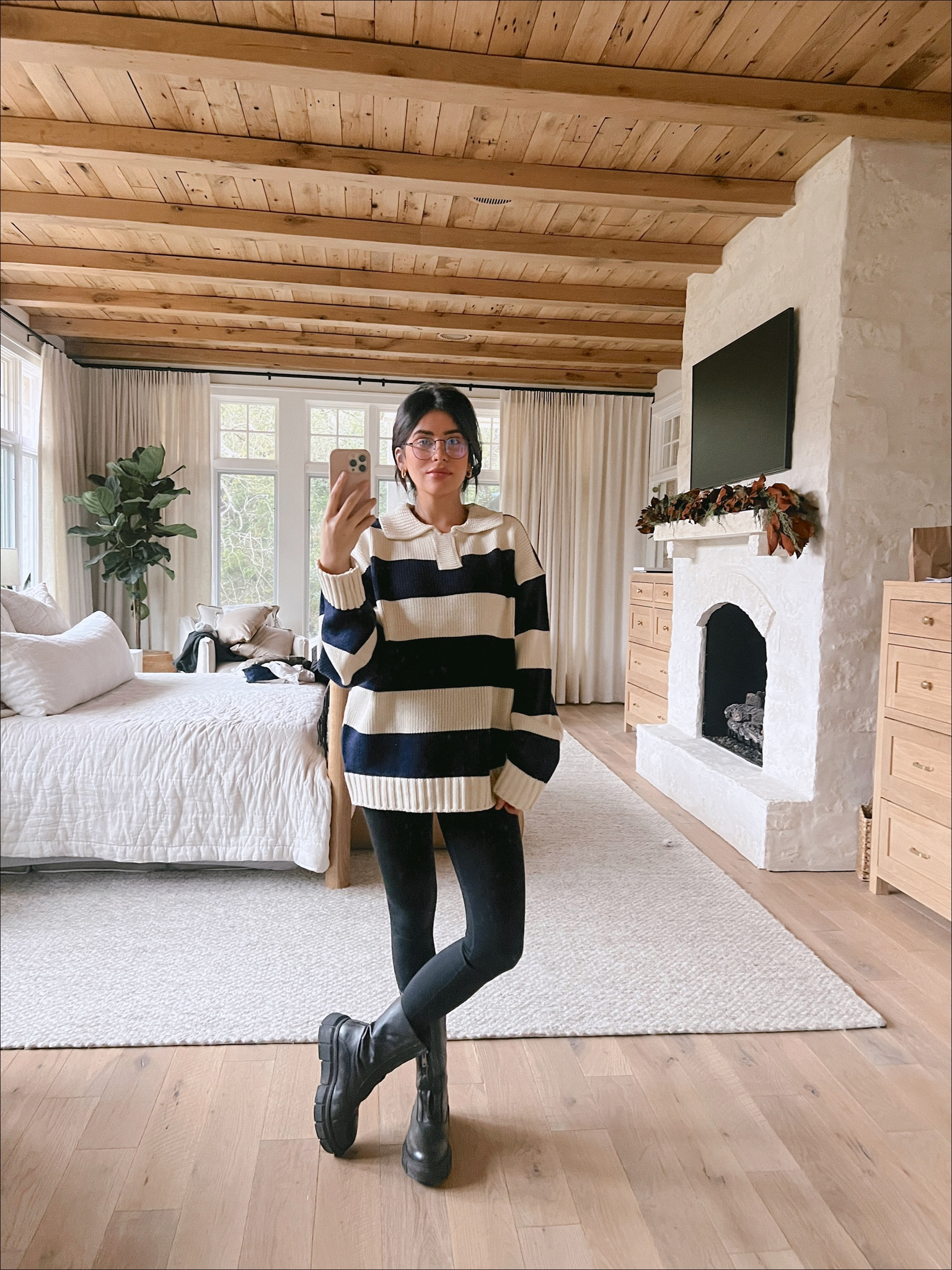 Shop my look 
Sweater: storets S/M
Boots: alohas 7.5 
Blue light sunnies: eyebuydirect 
Leggings S 

#LTKbump #LTKstyletip #LTKFind