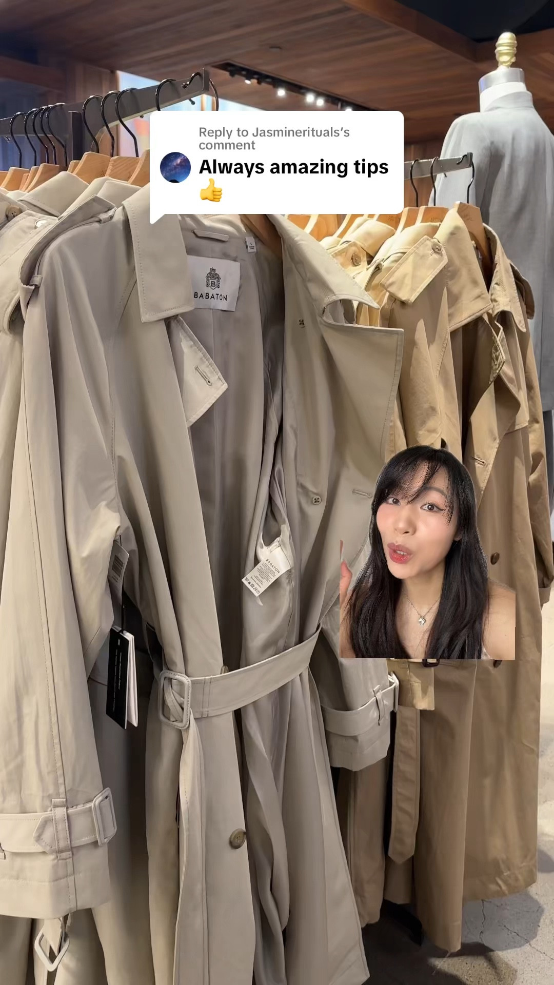 My fav high quality and affordable trench coat: 