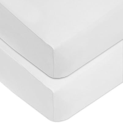 American Baby Company 2 Pack 100% Cotton Value Jersey Knit Fitted Crib Sheet for Standard Crib an... | Amazon (US)