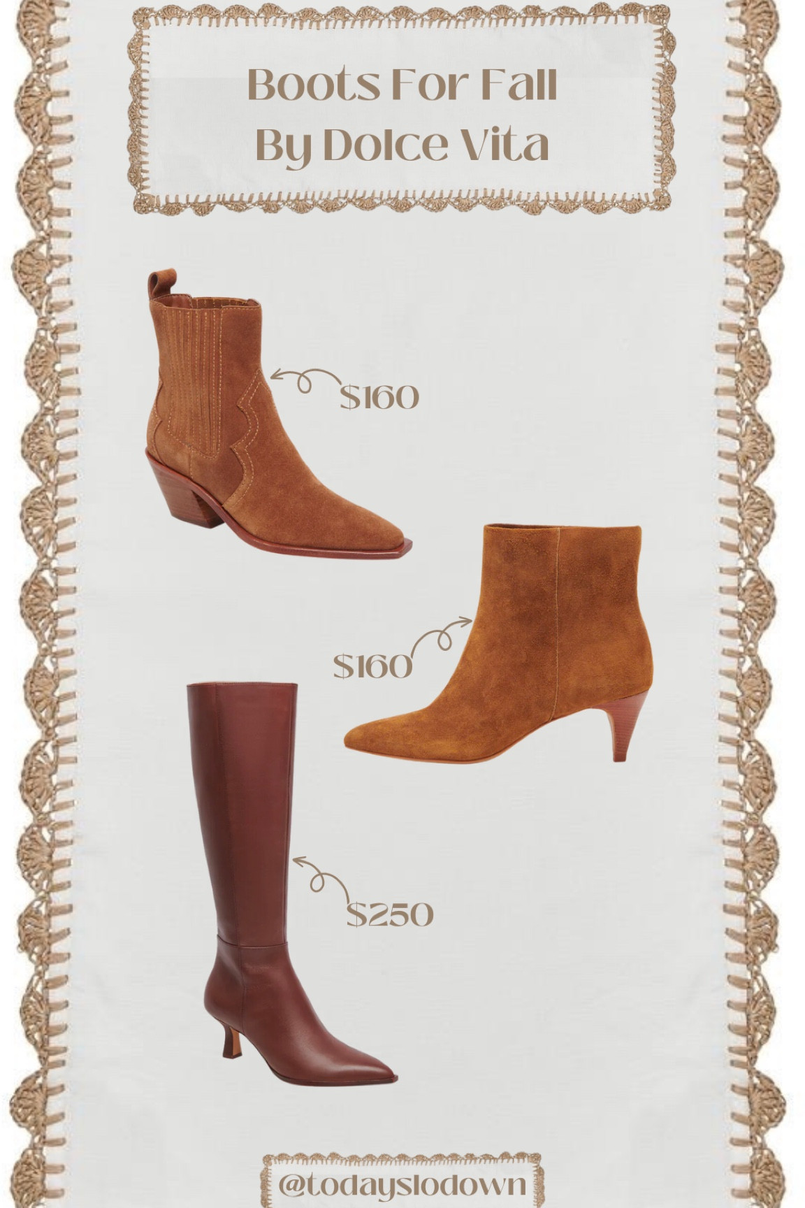 Boots for Fall!


#LTKSeasonal #LTKshoecrush #LTKstyletip