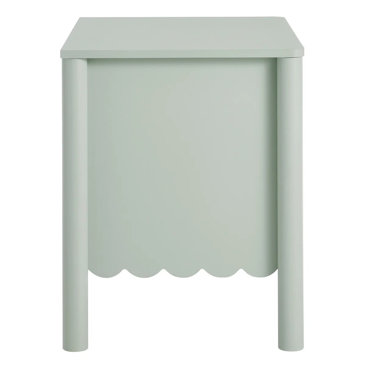 Emmeline Scalloped 2-Drawer Nightstand | Wayfair North America