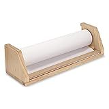 Melissa & Doug Wooden Tabletop Paper Roll Dispenser With White Bond Paper (12 inches x 75 feet) -... | Amazon (US)