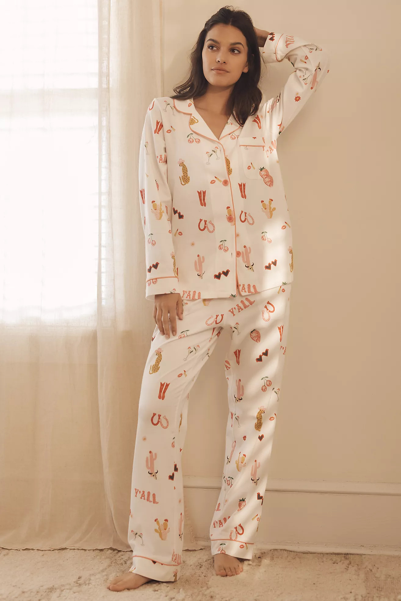 BedHead PJs x Anthropologie Western Pajama Set | Anthropologie (US)