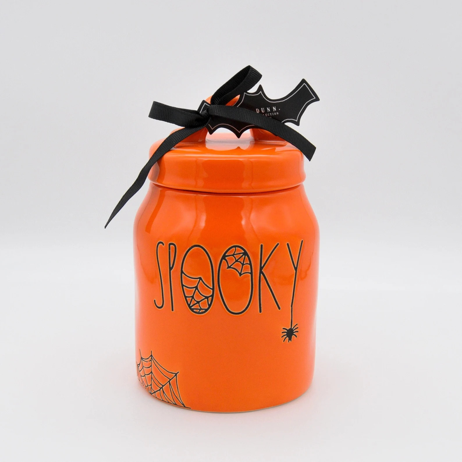 Rae Dunn Halloween Candy Jar: Ceramic SPOOKY Trick or Treat Canister - Etsy | Etsy (US)