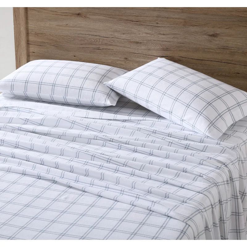Eddie Bauer Cozy Cotton Flannel Sheet Sets in Novelty Designs | Wayfair Professional