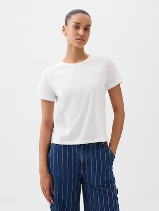 Organic Cotton Vintage Shrunken T-Shirt | Gap (US)