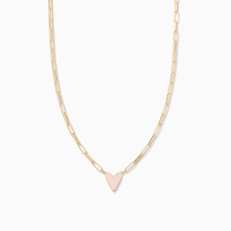 Enamel Heart Necklace | Uncommon James