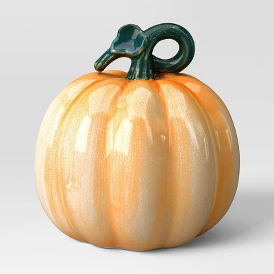 Ceramic Fall Pumpkin Orange - Threshold™ | Target