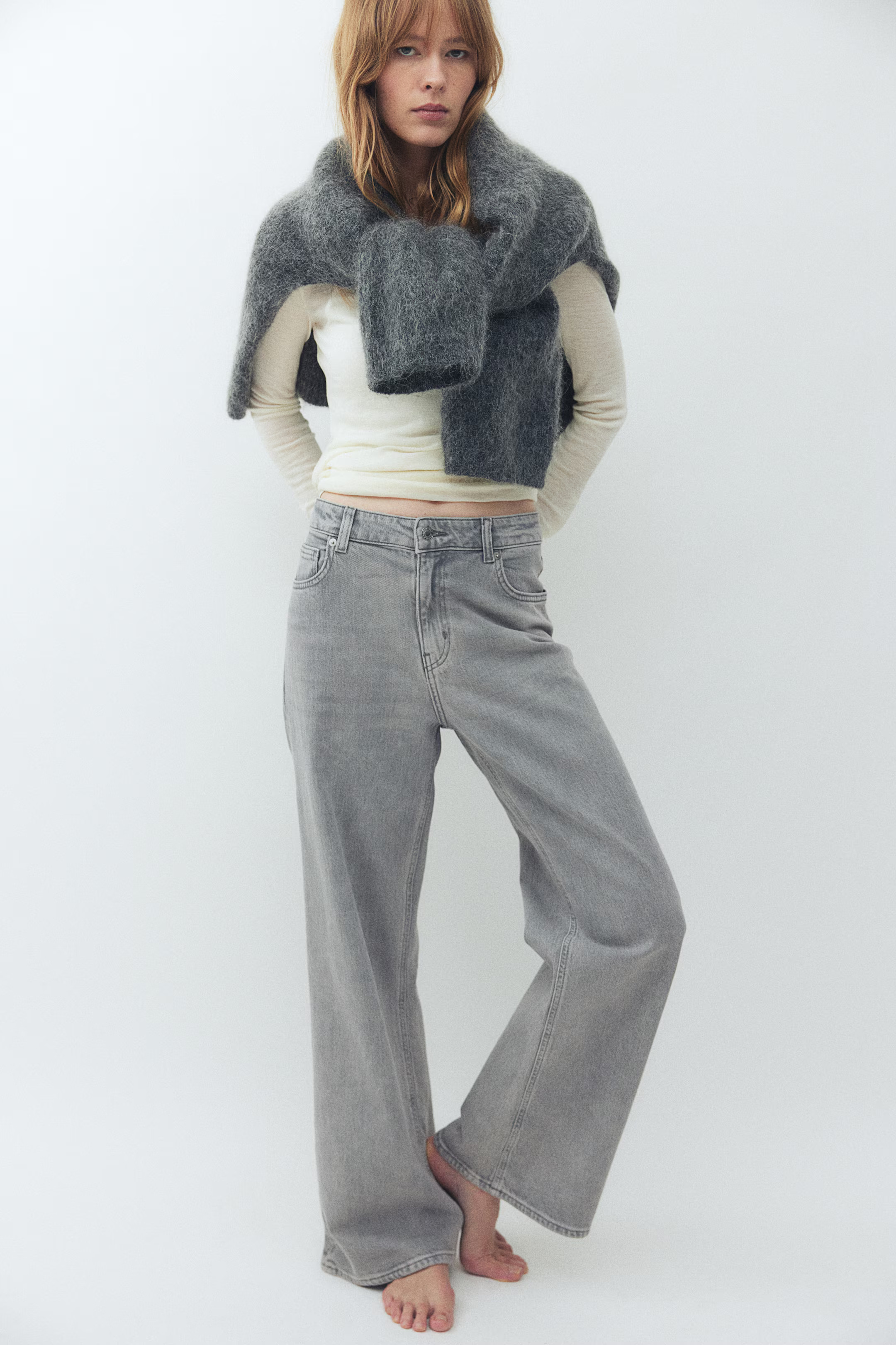 Wide High Jeans | H&M (UK, MY, IN, SG, PH, TW, HK)