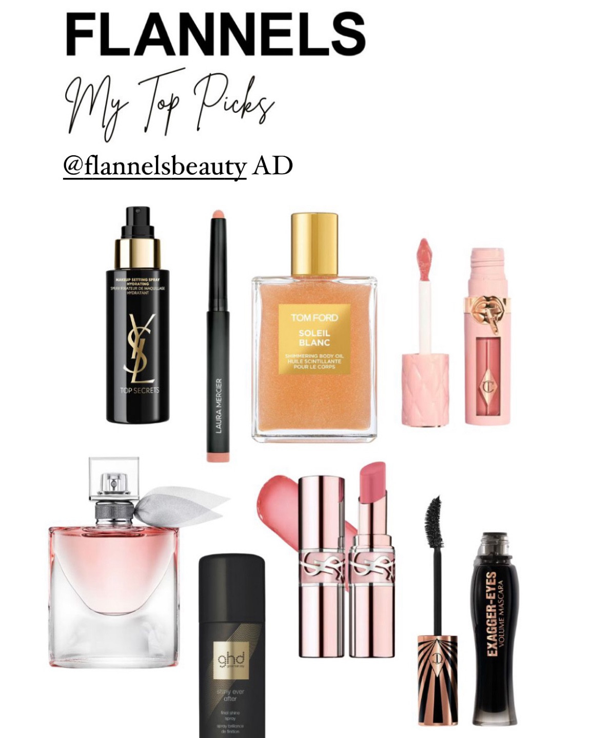 @flannelsbeauty favourites AD #flannelsbeauty