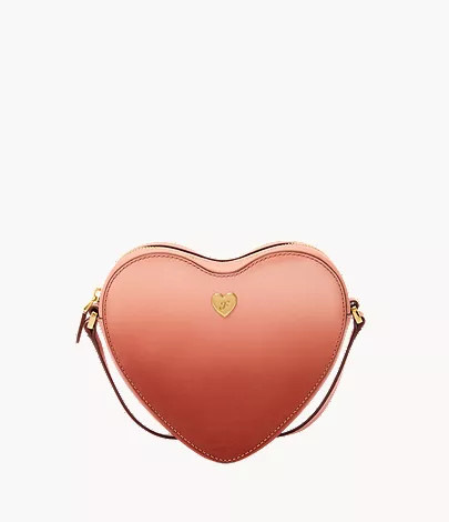 Heart Leather Crossbody Bag | Fossil (US)