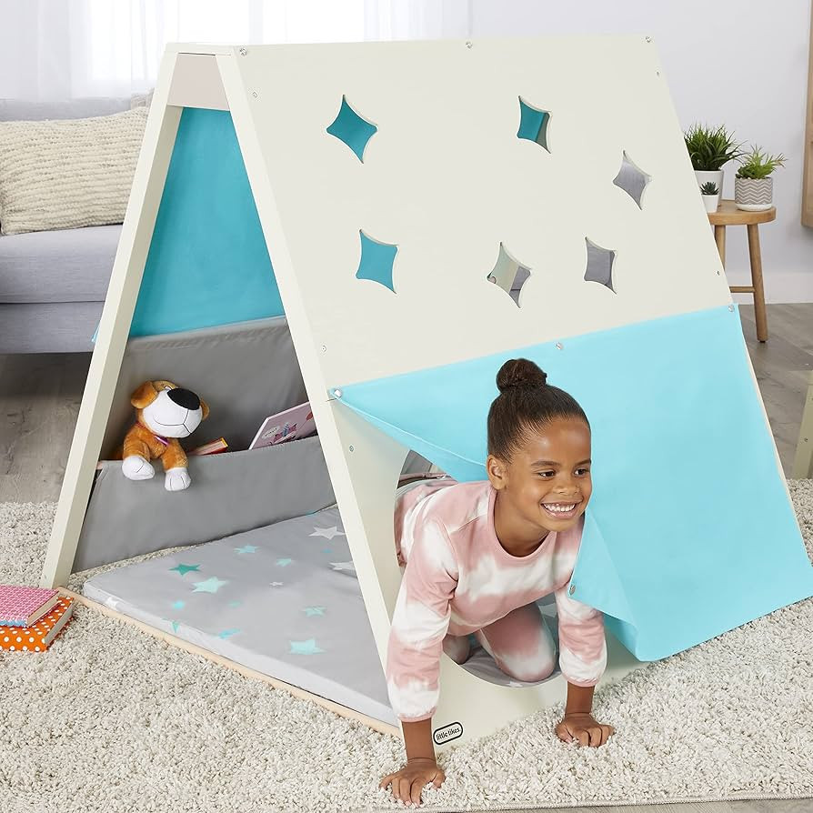 Amazon.com: Little Tikes Starry Night Reading Nook Indoor Furniture Includes Starlight Projector,... | Amazon (US)