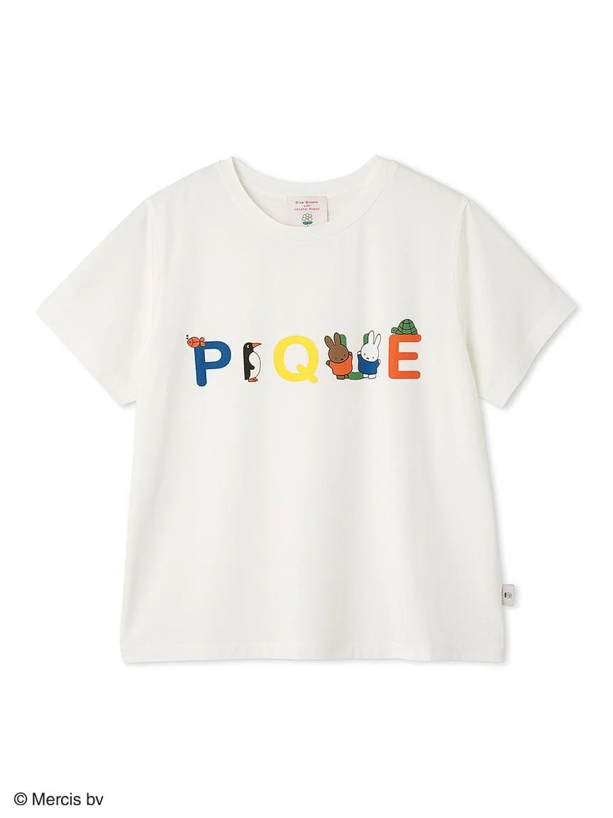 【Dick Bruna】[Cool to the Touch] One-Point T-Shirt | Gelato Pique