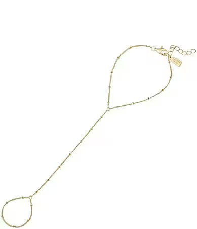 Electric Picks Chalet Hand Chain - Gold | Dillard's