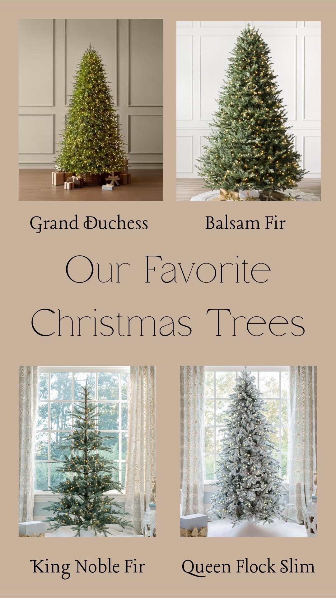 Our favorite artificial trees!🌲✨

#LTKU #LTKSeasonal #LTKHome