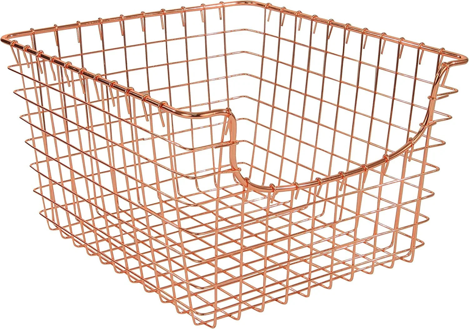 Spectrum Diversified Scoop Medium Basket, Copper, 98979 | Walmart (US)