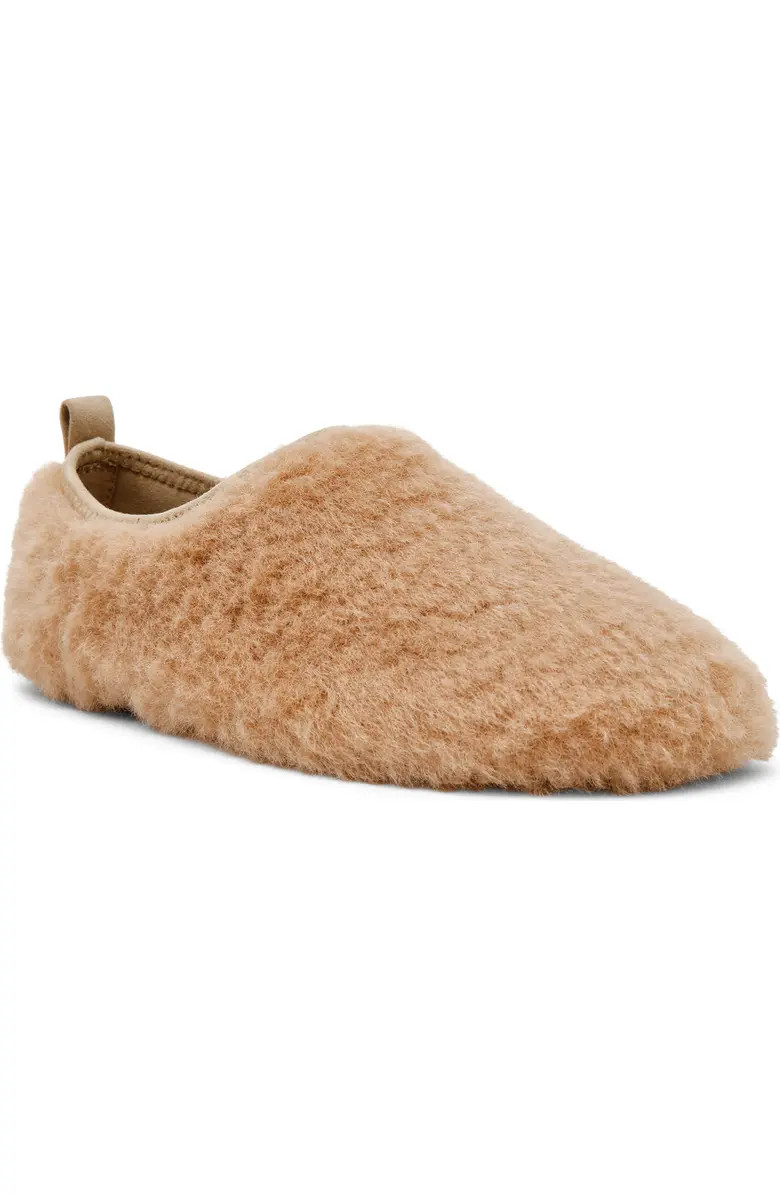 Mino Faux Fur Flat (Women) | Nordstrom