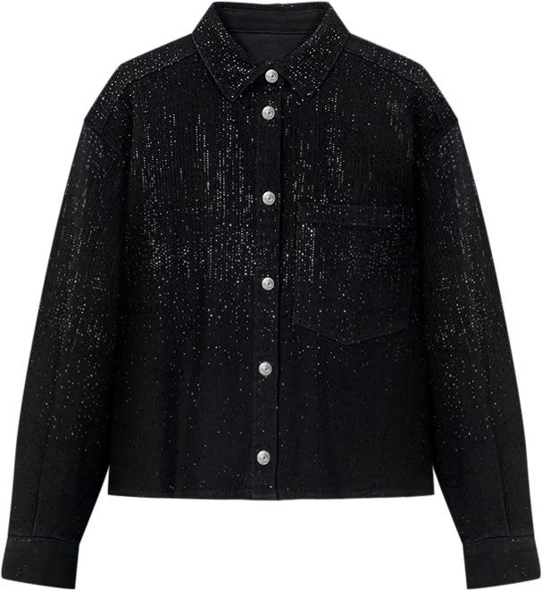 Embellished Denim Shirt | Bloomingdale's (US)