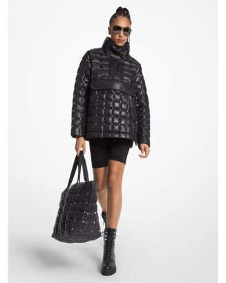 Studded Popover Puffer Jacket | Bloomingdale's (US)